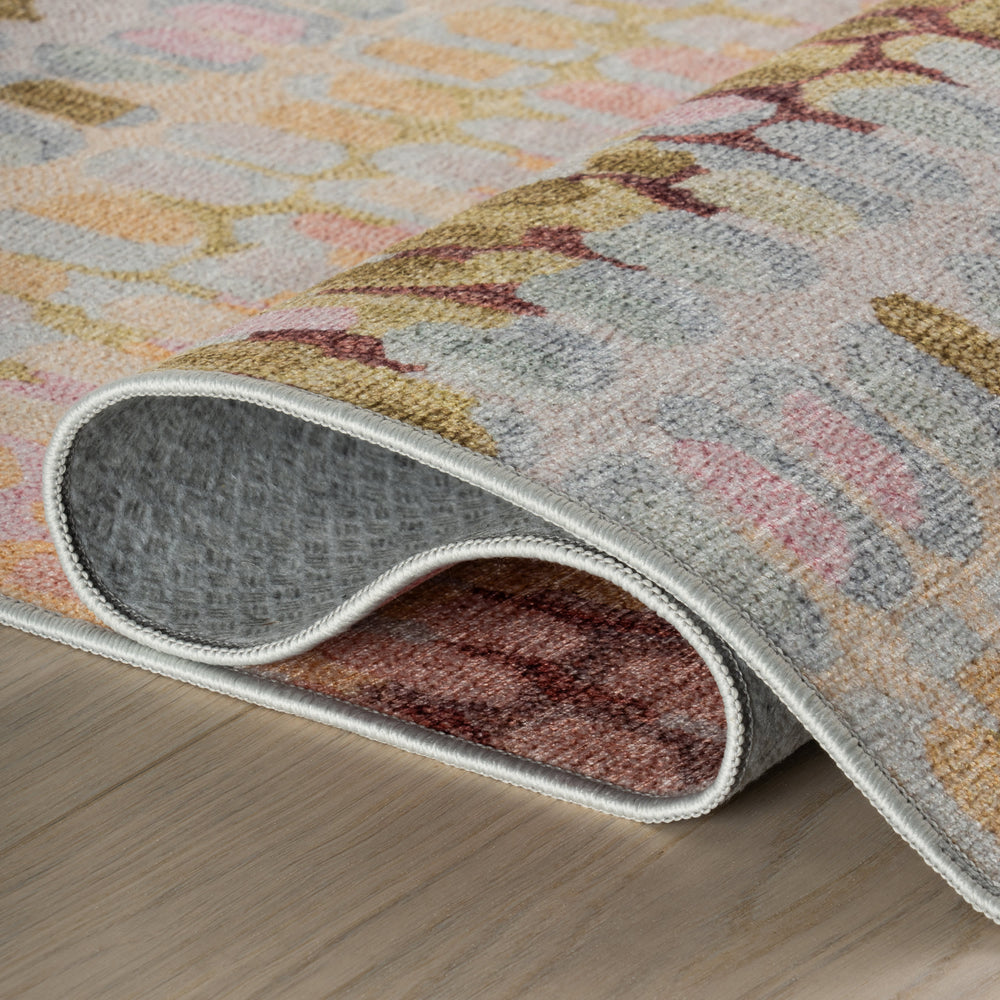 Paint Chip Machine Washable Rug | Pastel