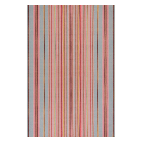 Jamaica Stripe Machine Washable Rug | Multi
