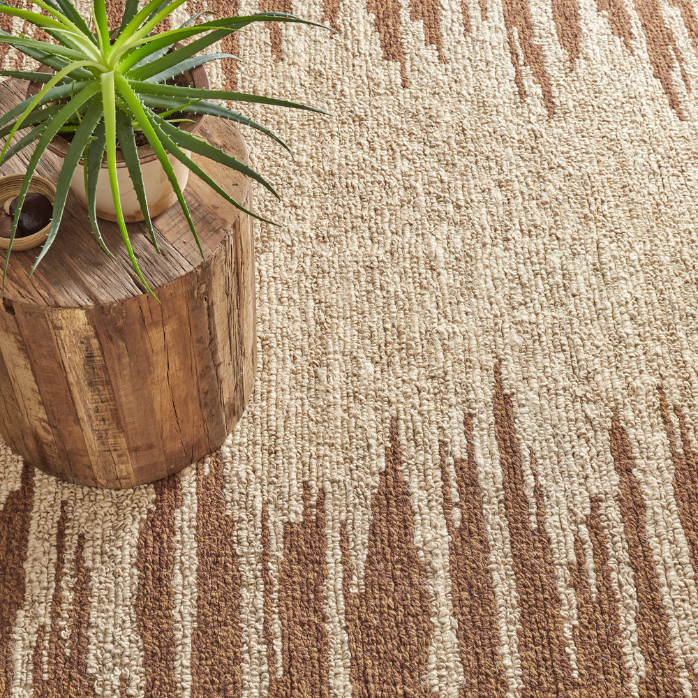 Moss Handwoven Jute Rug | Russet
