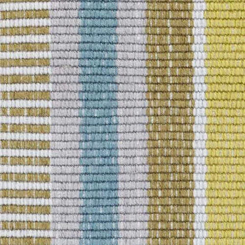 Always Greener Handwoven Indoor/Outdoor Rug Swatch | Blue/Green