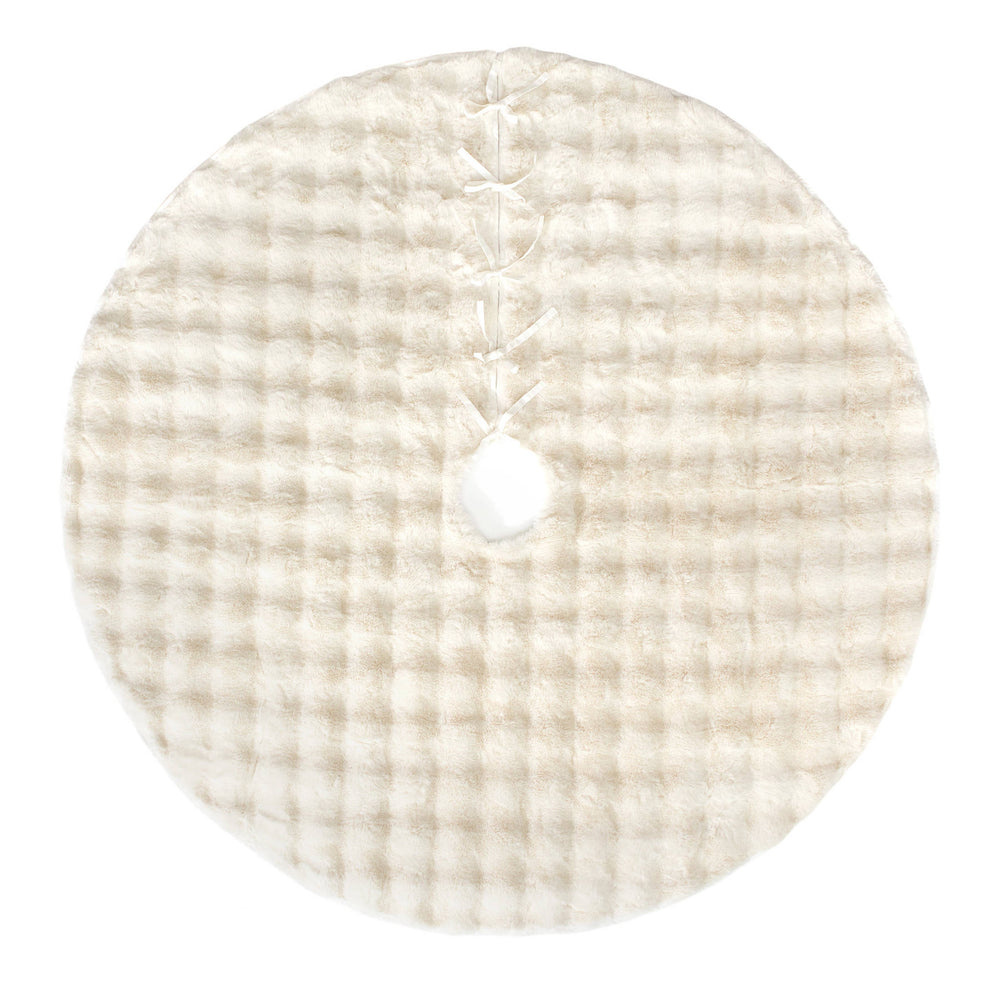 Fab Faux Tree Skirt | Ivory