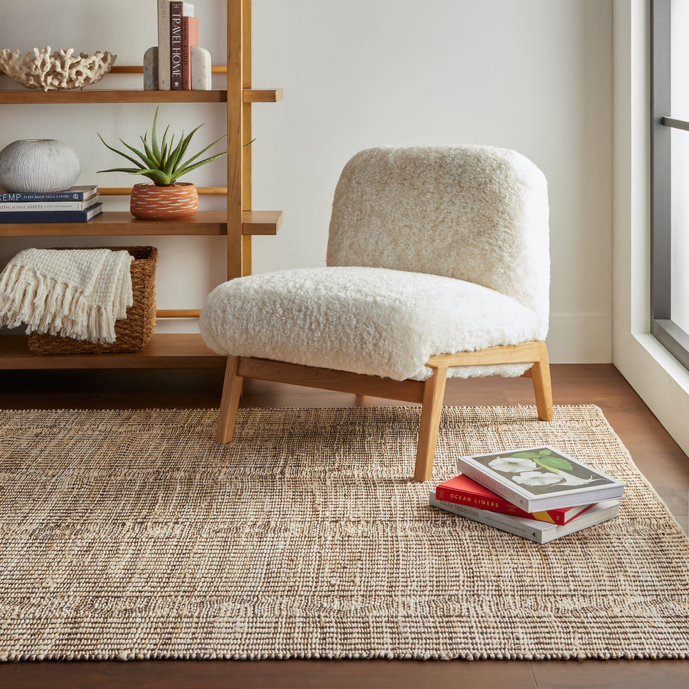 Cyris Trellis Handmade Jute Rug | Neutral