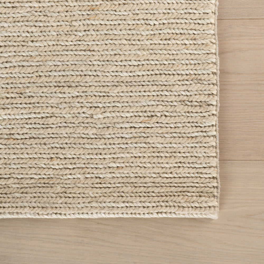 Hades Soumak Jute Rug | Ivory