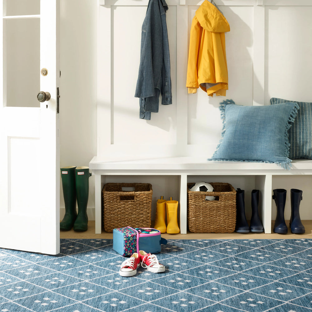Kota Machine Washable Rug | Indigo