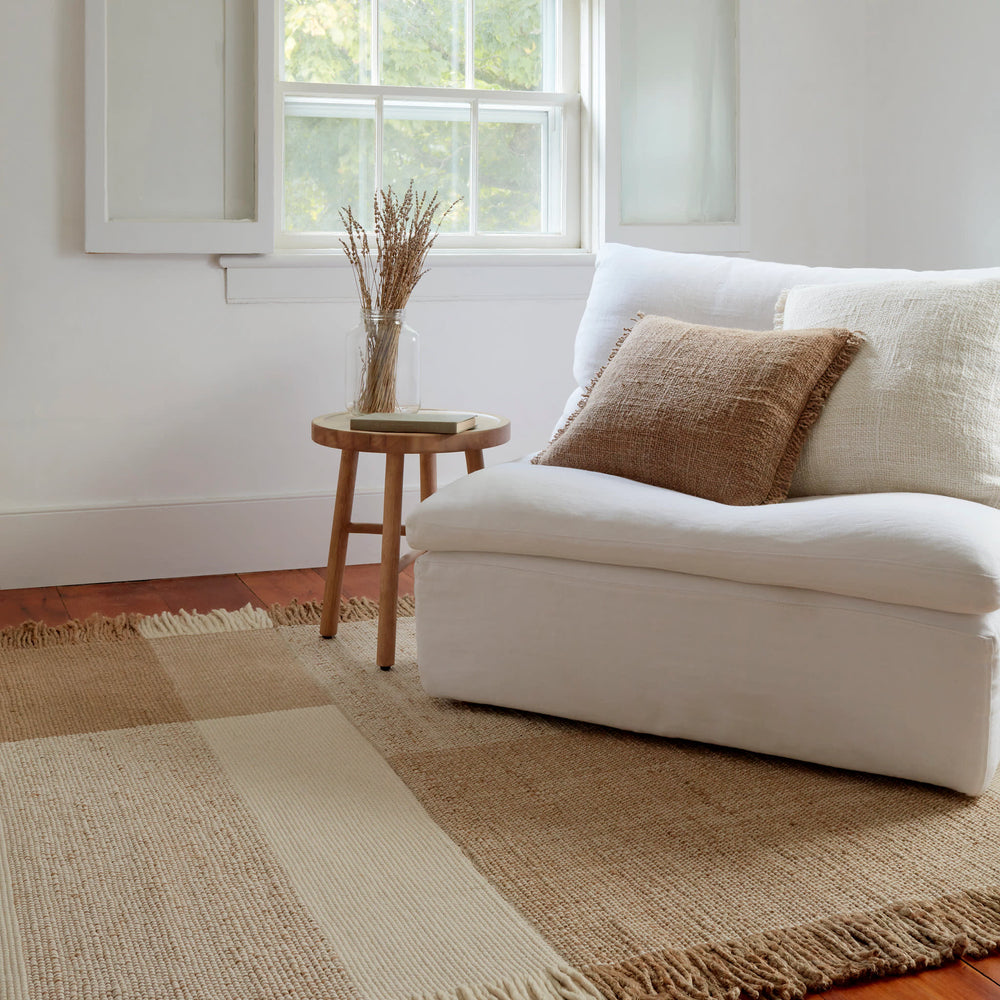 Frankie Handwoven Jute Rug | Natural
