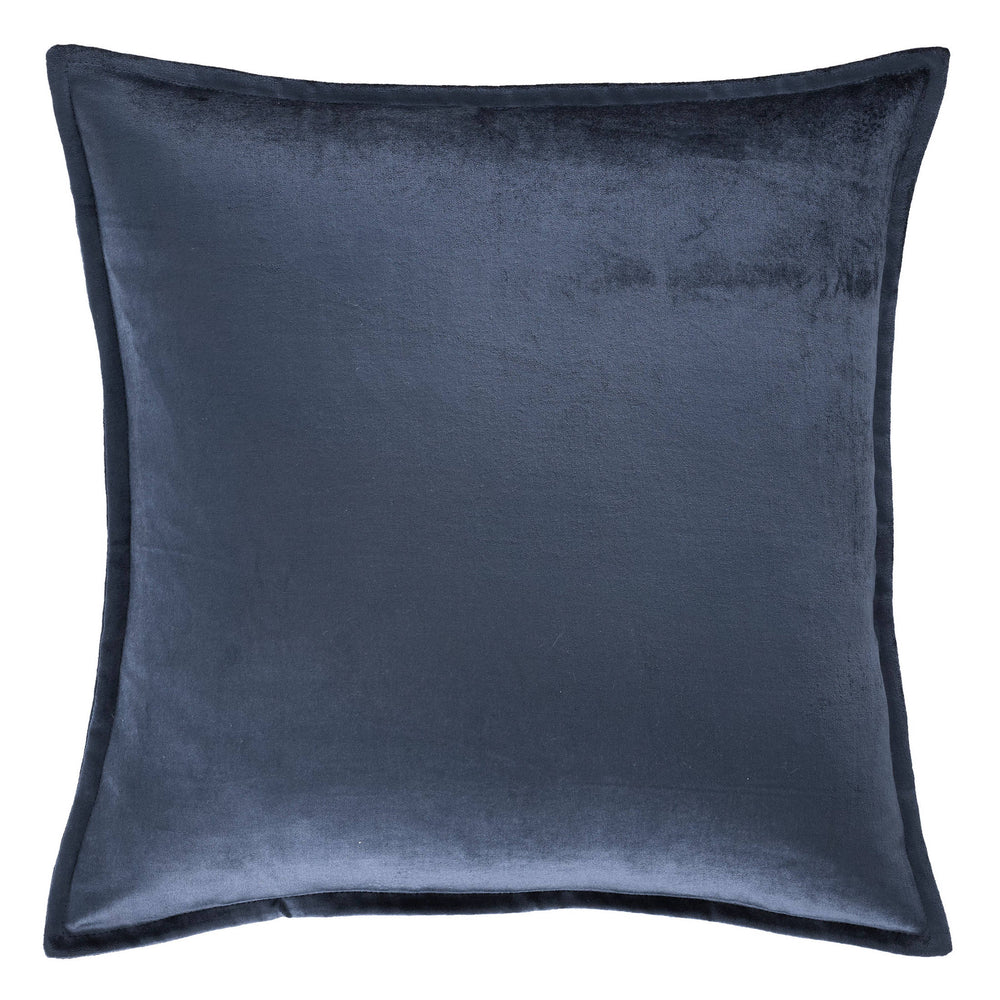 Panne Velvet Decorative Pillow Cover | Sapphire