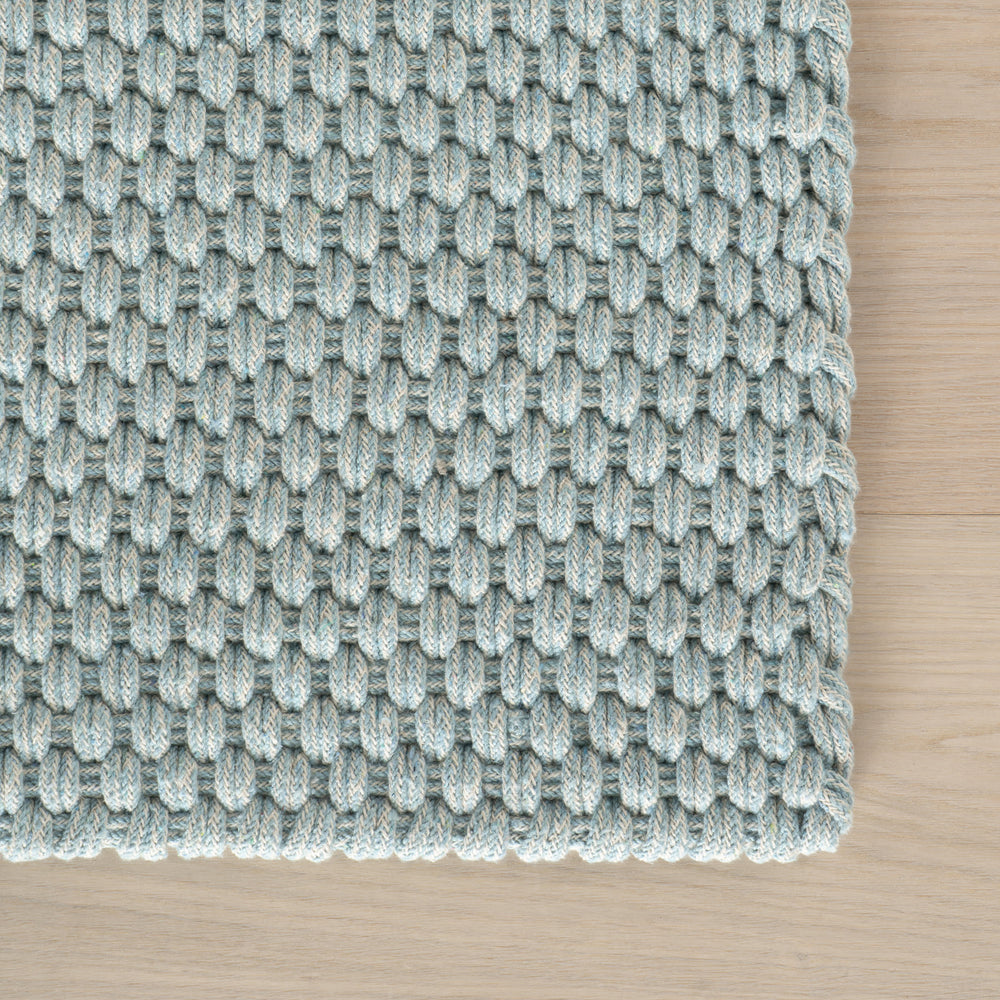 Bridges Rope Rug | Light Blue
