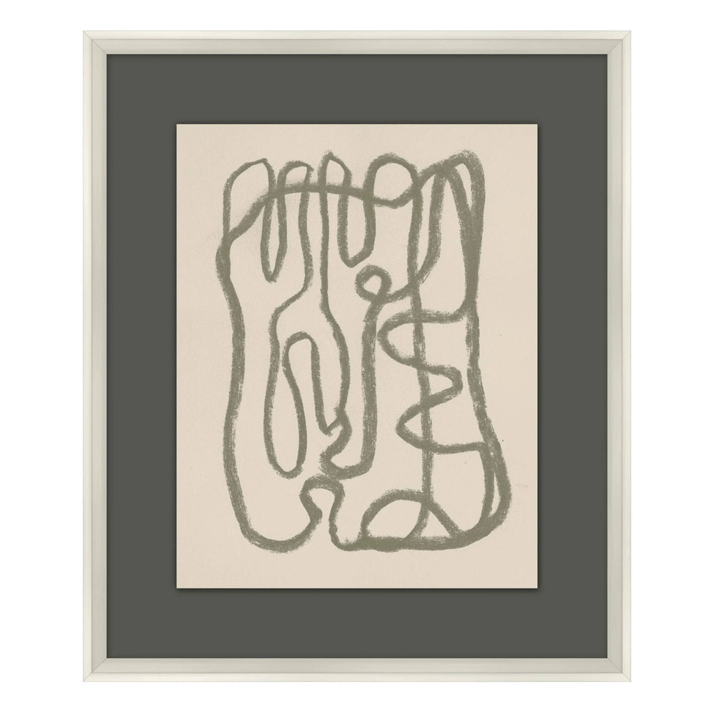 Doodle Wall Art | Green