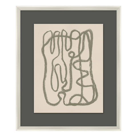 Doodle Wall Art | Green