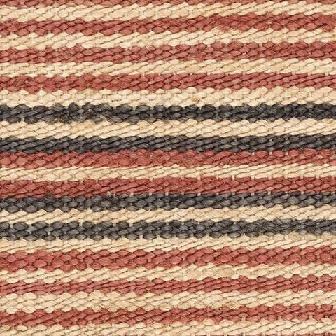 Zeppelin Handwoven Jute Rug Swatch | Multi