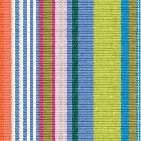 Mellie Stripe Machine Washable Rug Swatch | Multi
