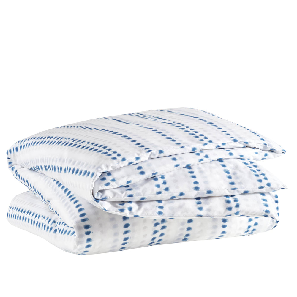 Ink Dots Duvet Cover | Blue