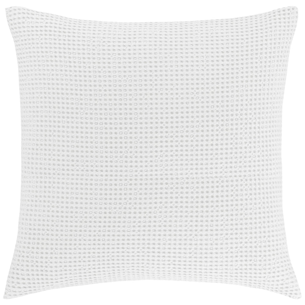 Bubble Matelasse Sham | White