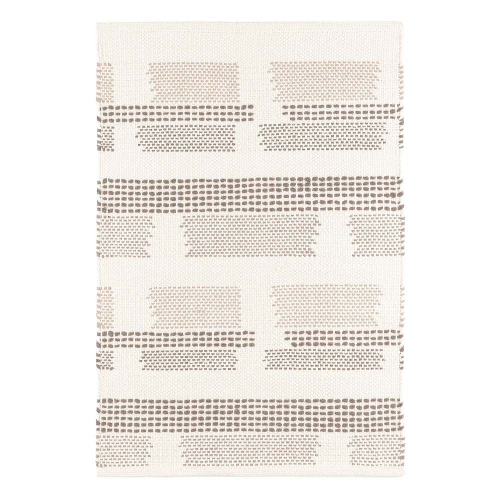 Tread Lightly Handwoven Cotton Rug | Grey