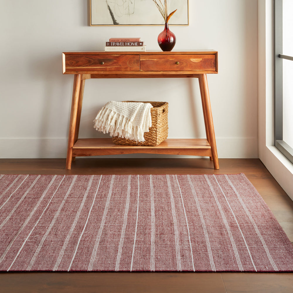 Samson Handwoven Indoor/Outdoor Rug | Red