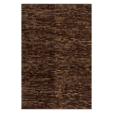 Vicart Modern Striped Bohemian Rug | Brown
