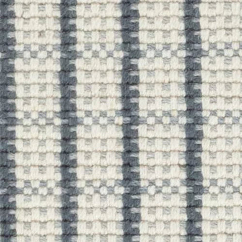 Lawrence Woven Wool Custom Rug Swatch | Denim