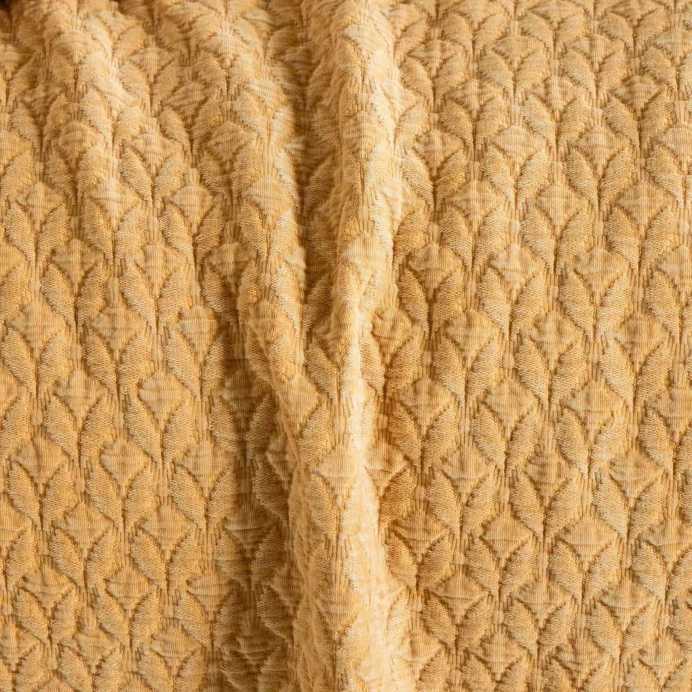 Hawley Matelasse Coverlet | Ochre