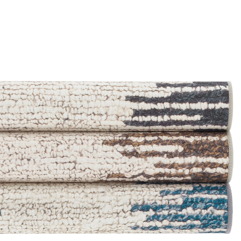 Moss Machine Washable Rug | Metal