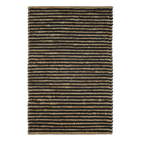Twiggy Handwoven Wool / Jute Rug by Bunny Williams | Black
