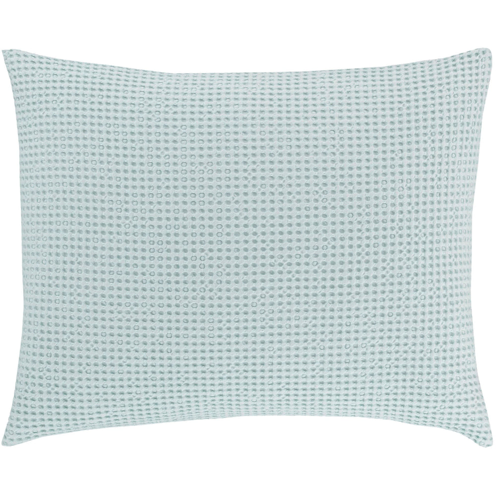 Bubble Matelasse Sham | Sky