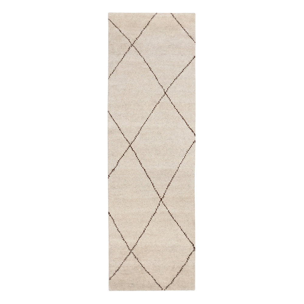 Numa Hand Knotted Wool Rug | Charcoal