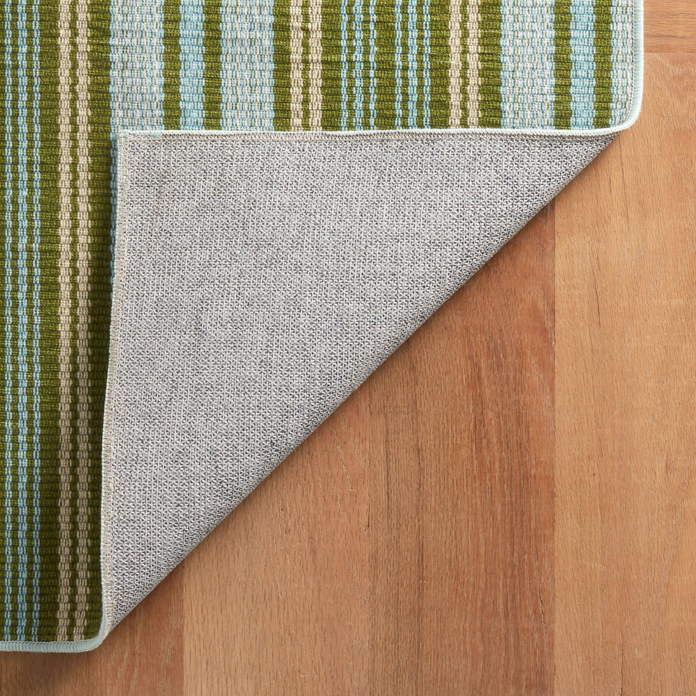 Caravan Stripe Machine Washable Rug | Multi