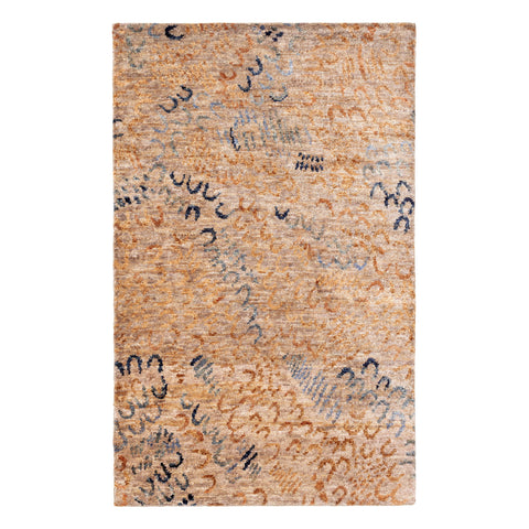 Horseshoe Hand Knotted Jute Rug | Neutral