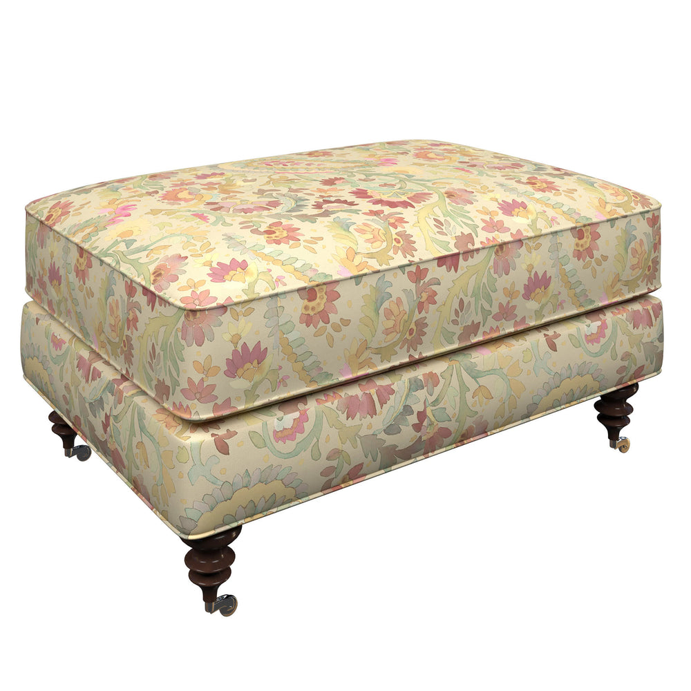 Norfolk Ottoman | Ines Linen