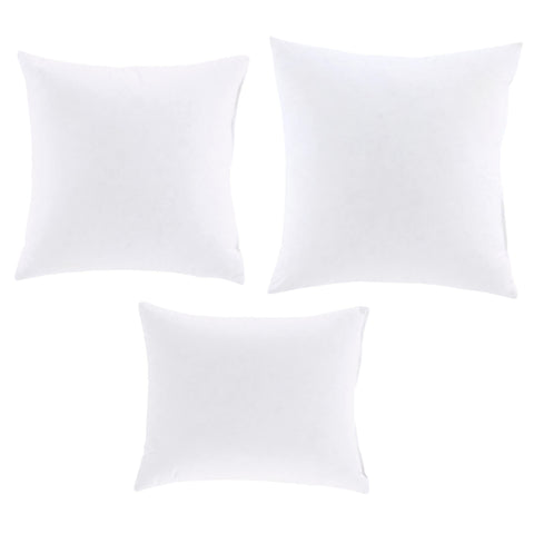 Luxury Decorative Pillow Insert | White
