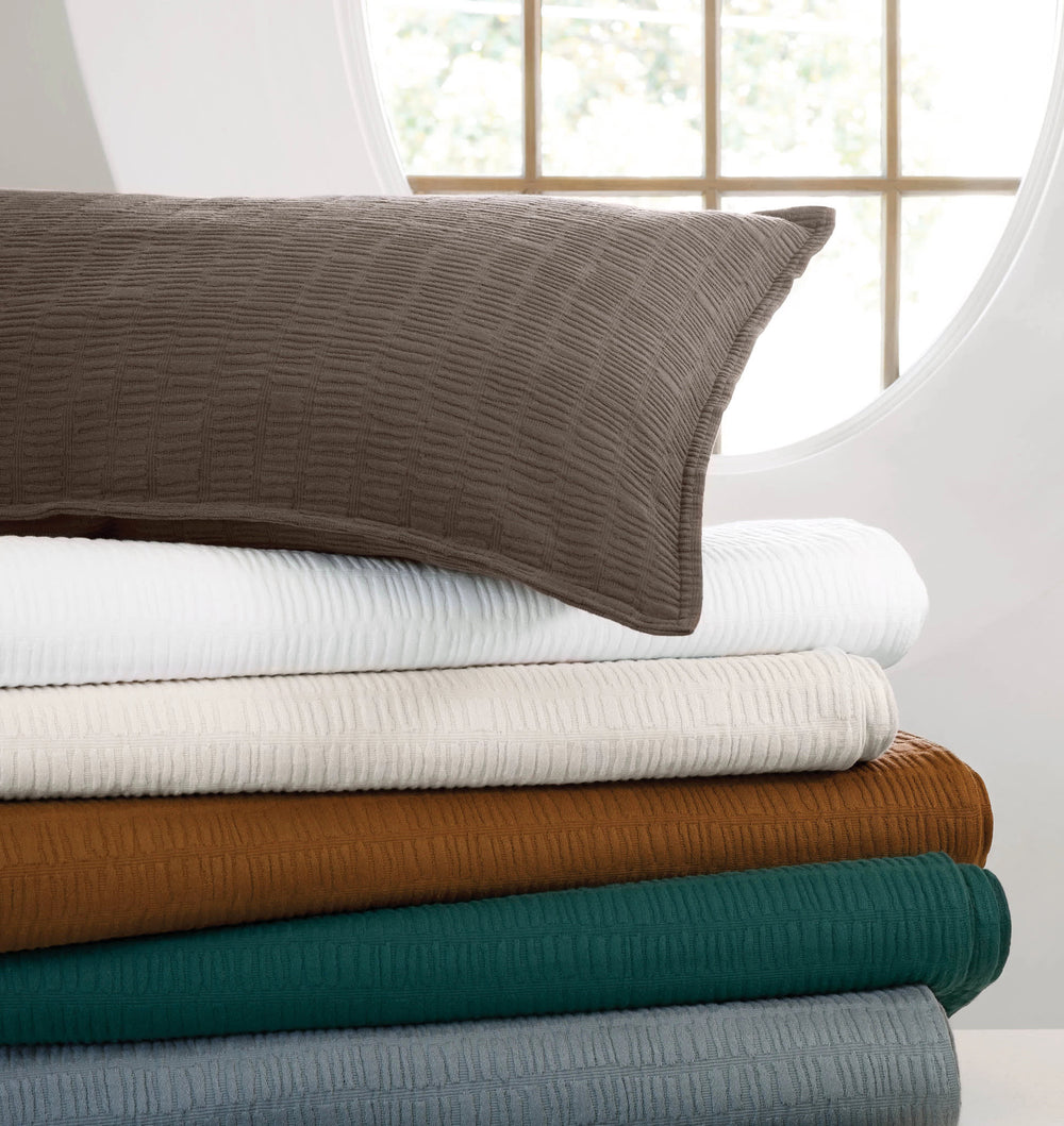 Roark Matelasse Sham | Spruce