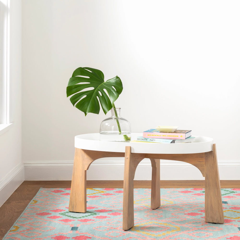 Jelly Roll Handwoven Wool Rug | Multi