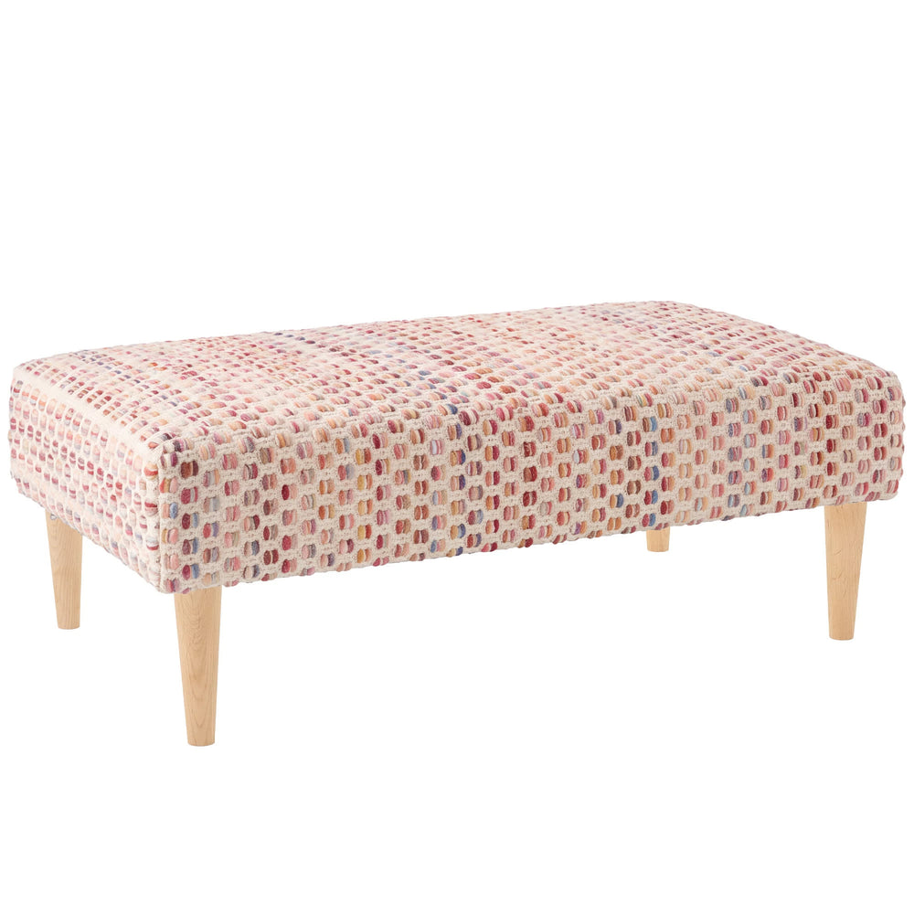 Torrey Rug Ottoman | Multi