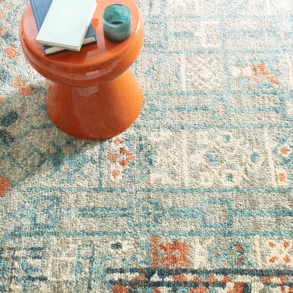 Pastiche Hand Knotted Jute Rug | Multi