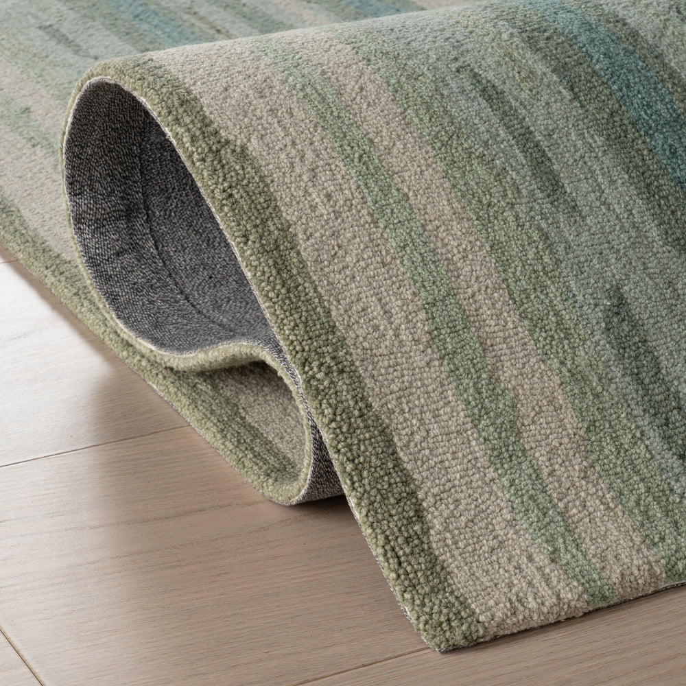 Zare Transitional Abstract Indoor Rug | Blue