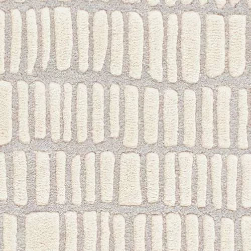 Roark Hand Tufted Wool Rug Swatch | Ivory