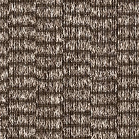 Wicker Woven Sisal Rug Swatch | Greige