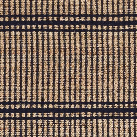 Arbor Handwoven Jute Rug Swatch | Navy