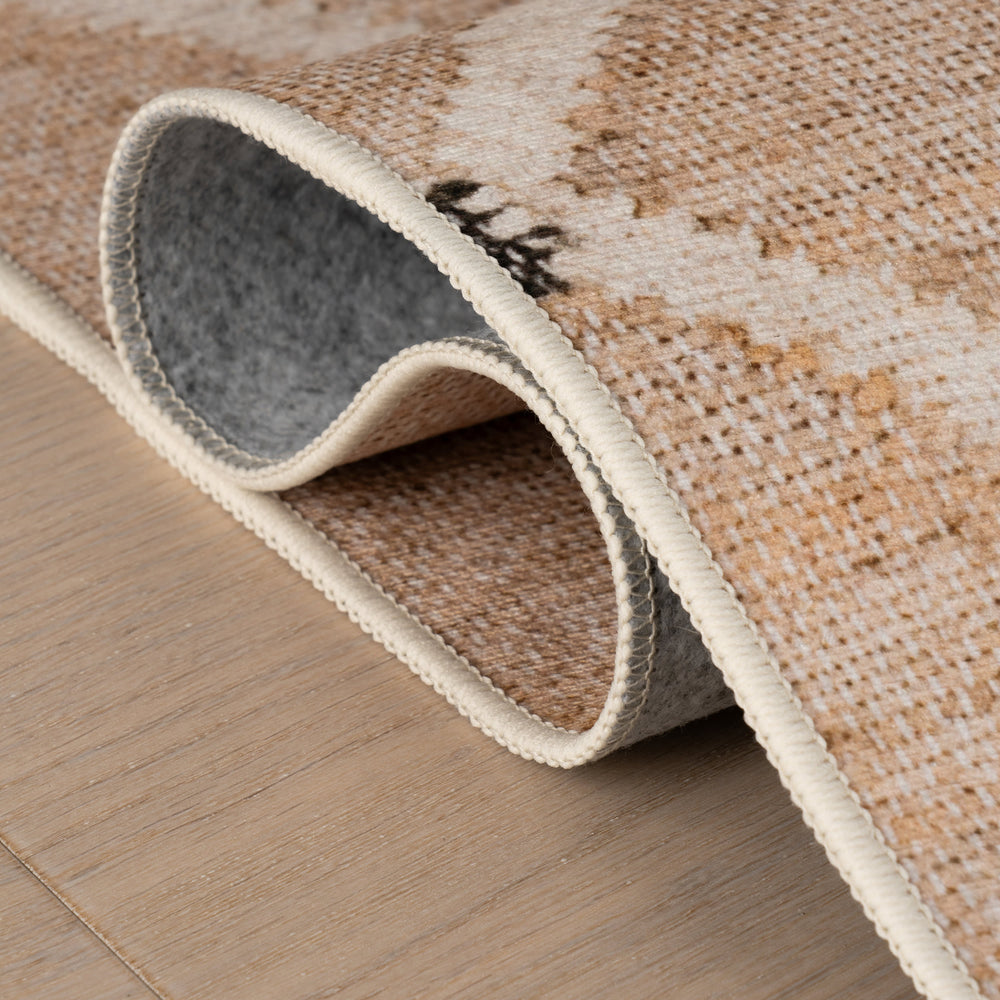 Kali Machine Washable Rug | Natural