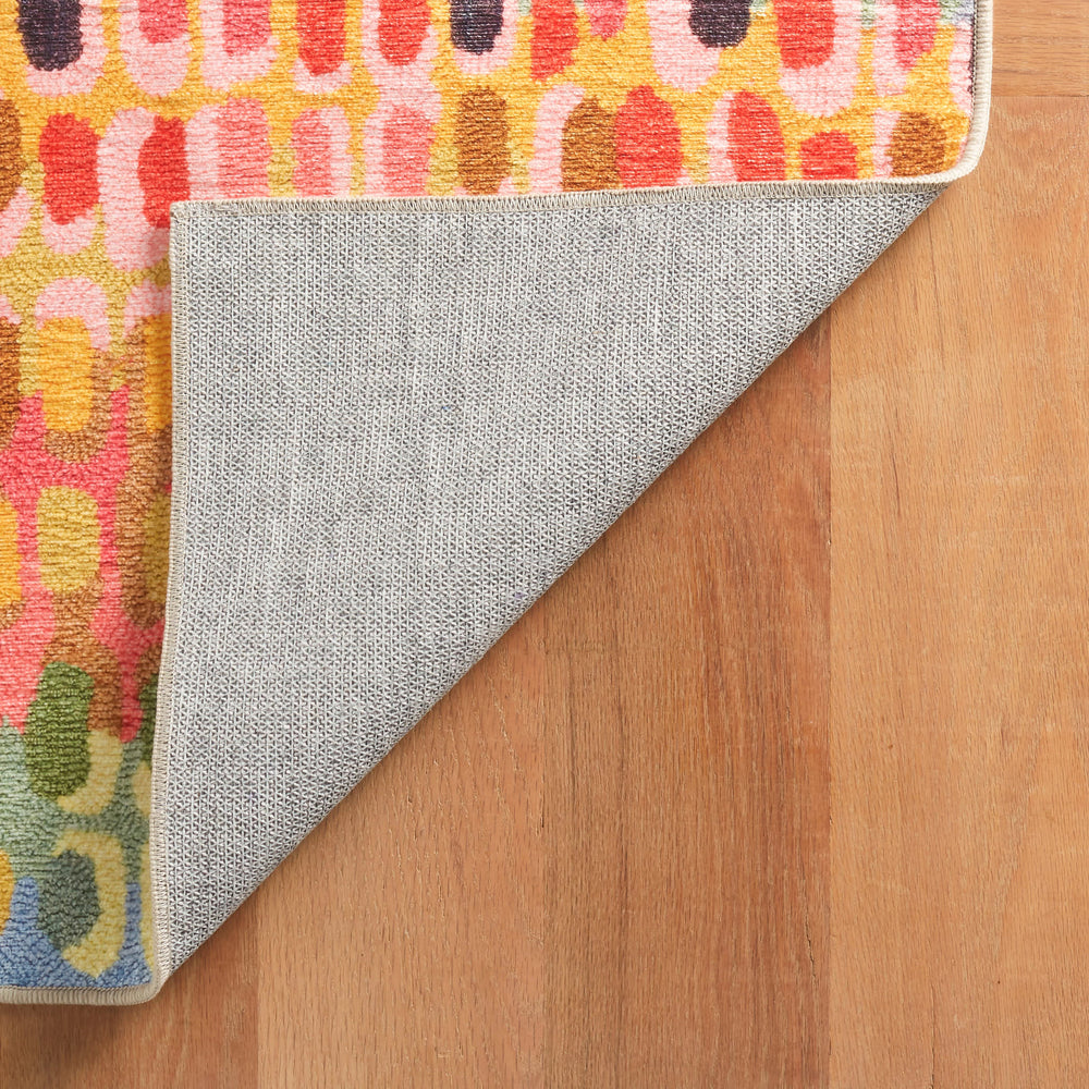 Paint Chip Machine Washable Rug | Multi