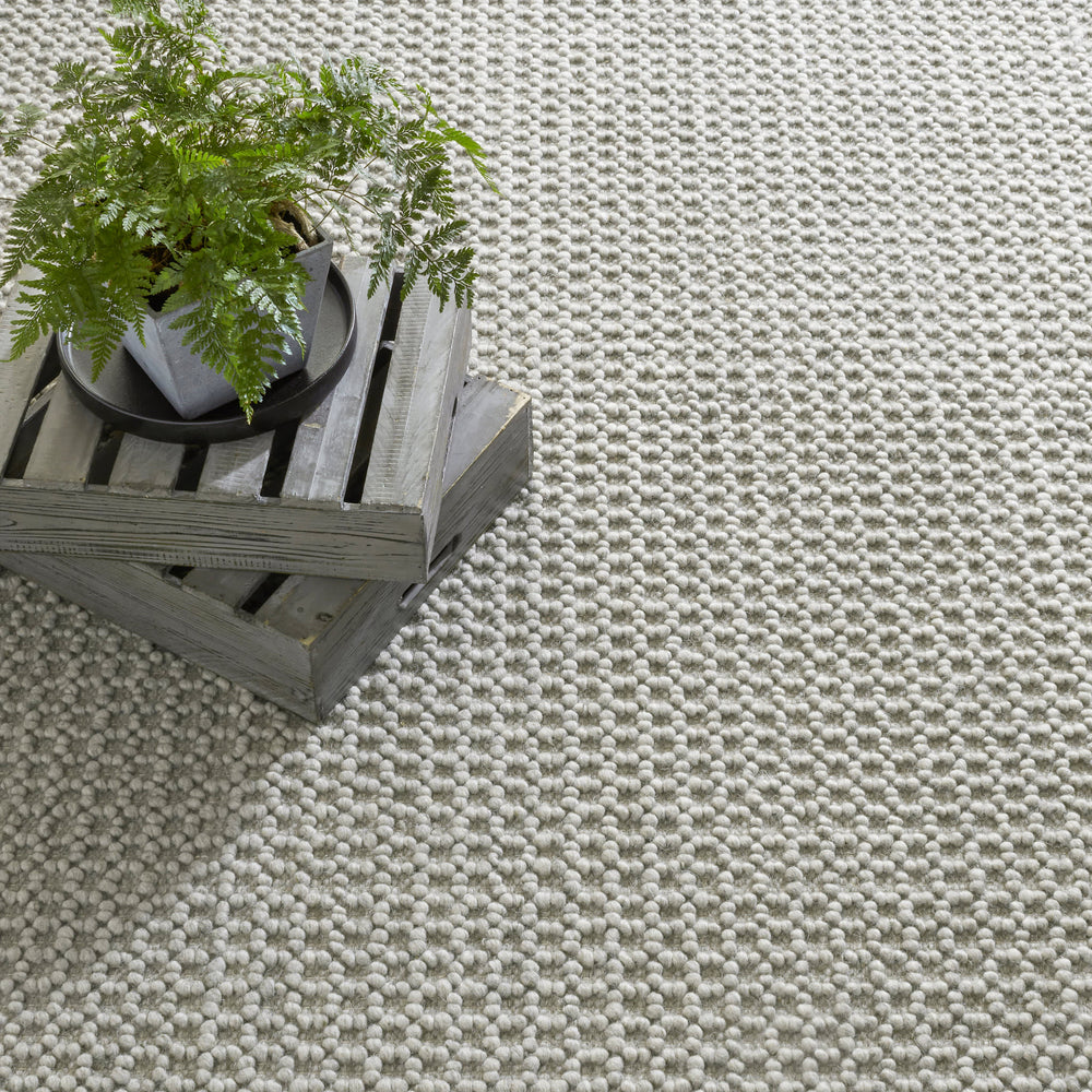 Hooper Handwoven Wool Rug | Grey