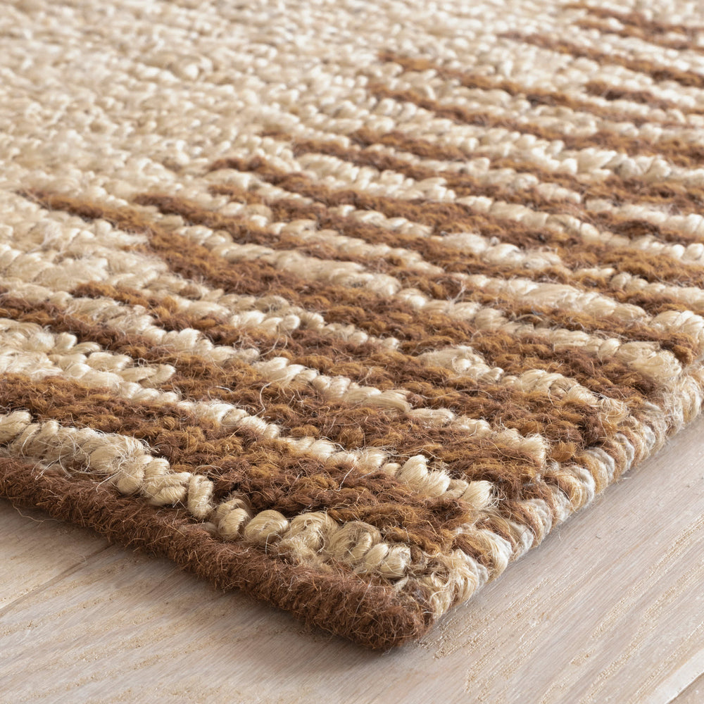 Moss Handwoven Jute Rug | Russet