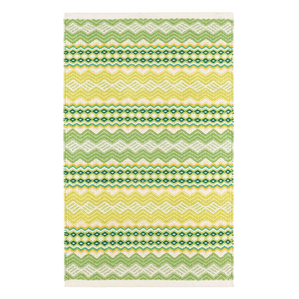 Briarwood Handwoven Cotton Rug | Lemon