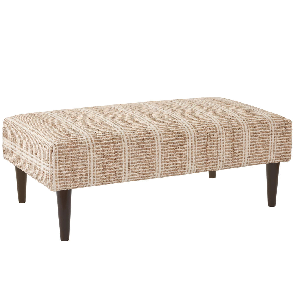 Arbor Rug Ottoman | Ivory