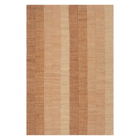Tayo Modern Striped Indoor Rug | Orange
