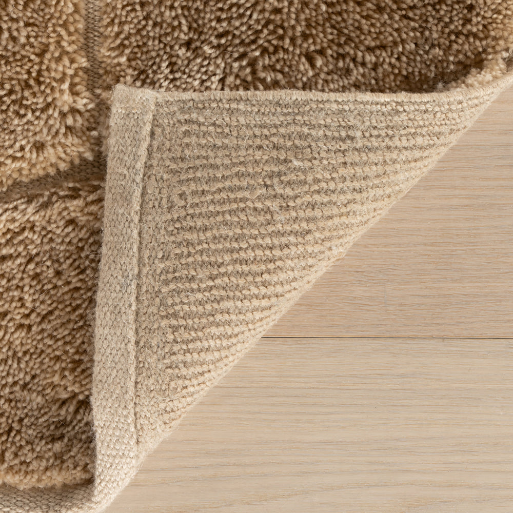 Drela Abstract Bohemian Rug | Brown