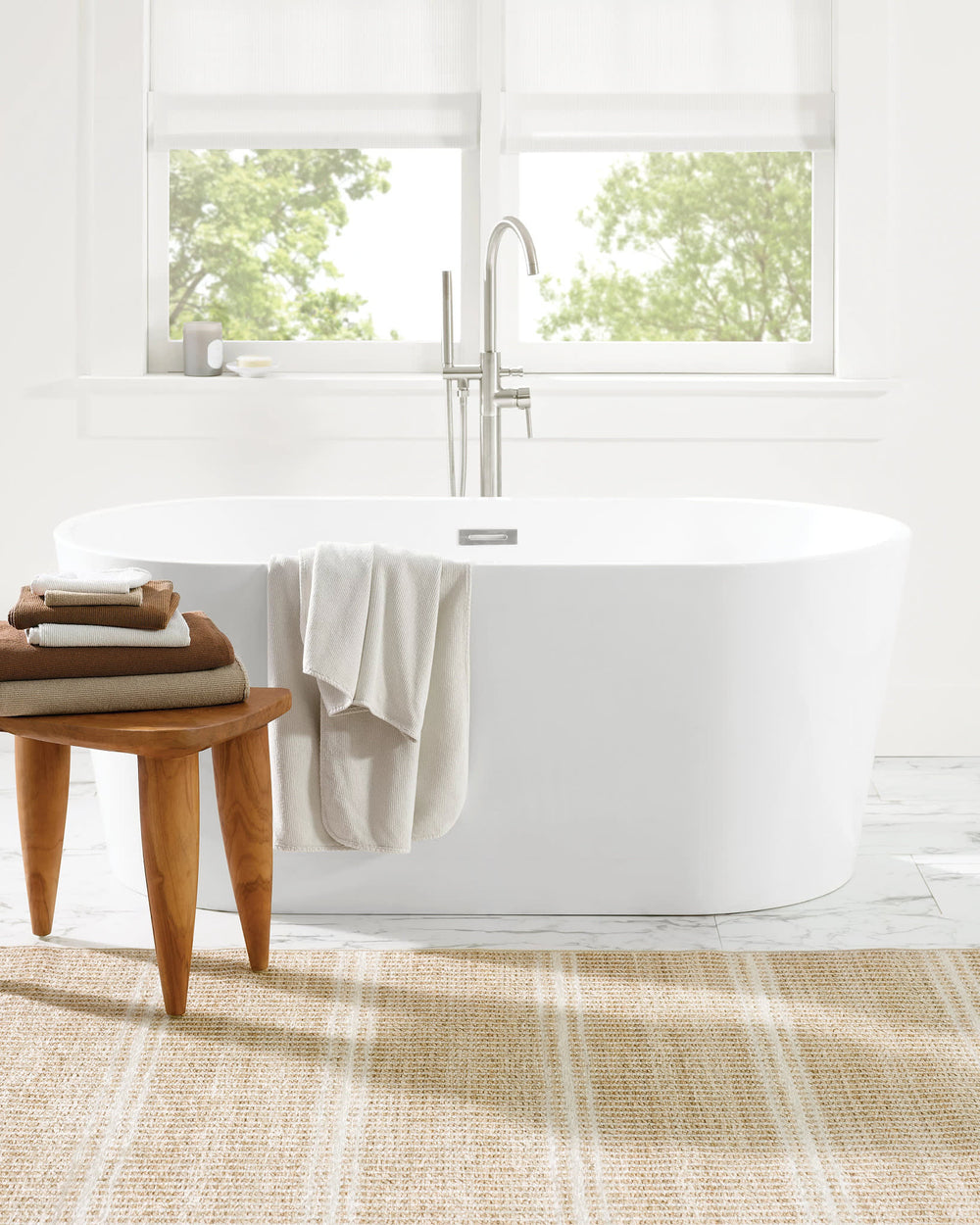 Arbor Machine Washable Rug | Natural
