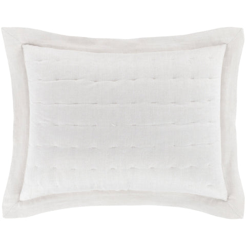 Brussels Quilted sham | Natural