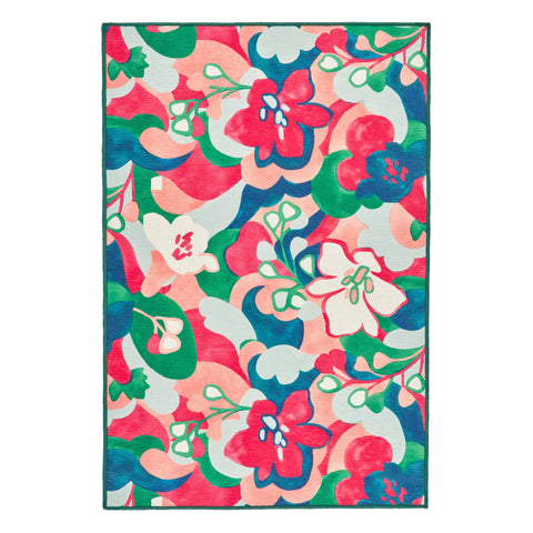 Dreamy Daisies Machine Washable Rug | Multi