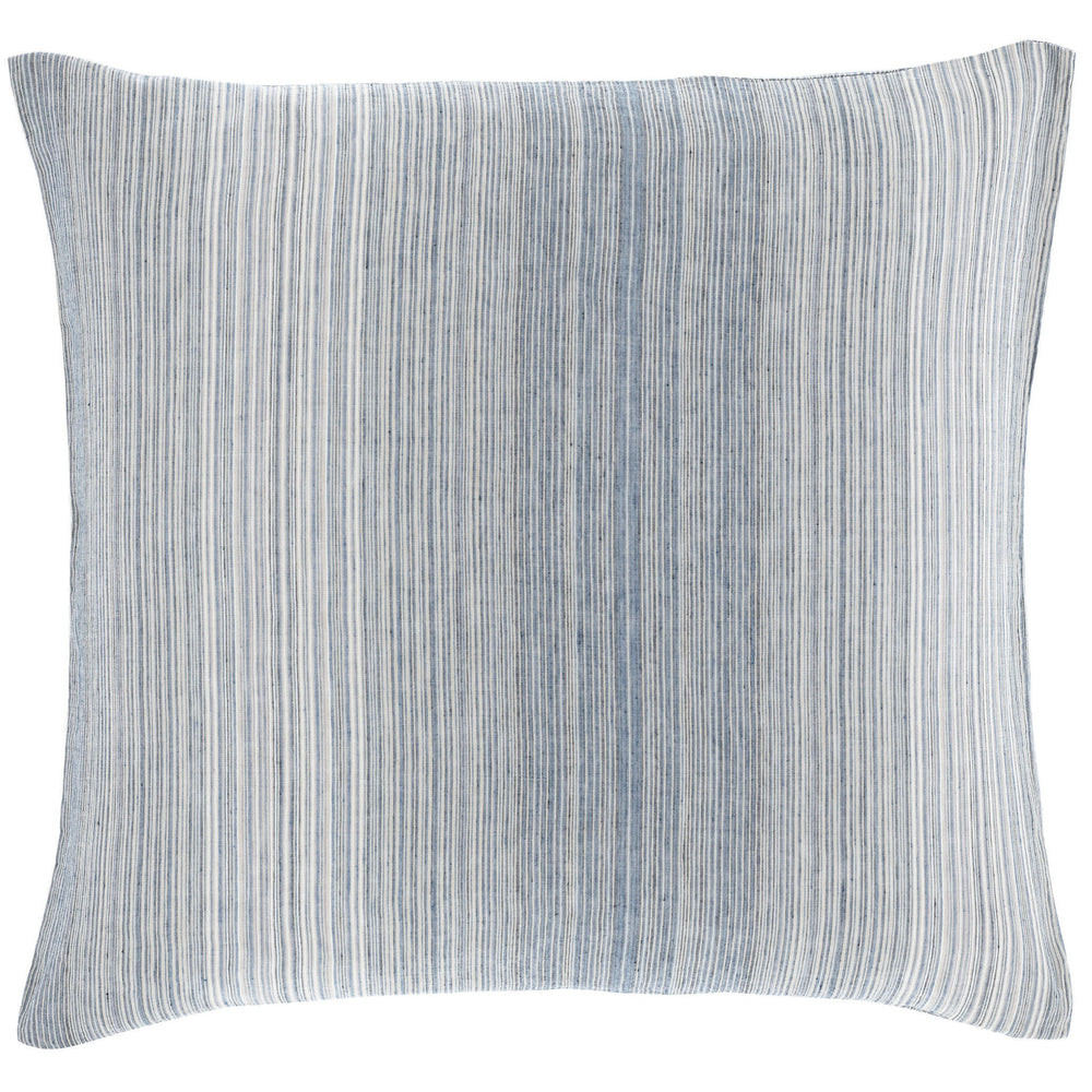 Sterling Stripe Linen Sham | Blue
